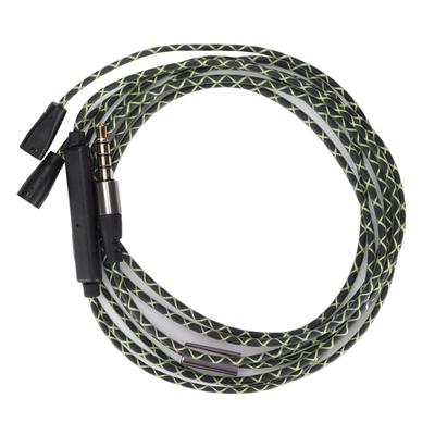Earphone Audio Cable Audio Extend Charging Cable with Volume Control Microphone Function