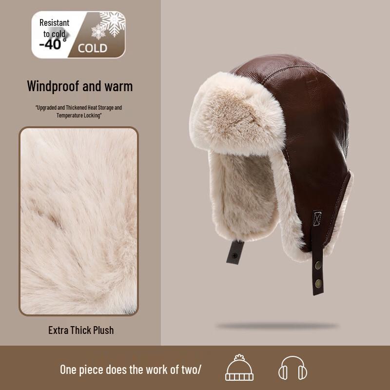 

Winter Plush Ear Flap Hat