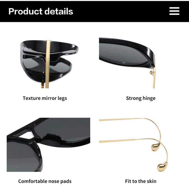 Fashion UV Protection Sunglasses for Women Men Full Frame Beach Travel Driving Pilot Shades Eyewear