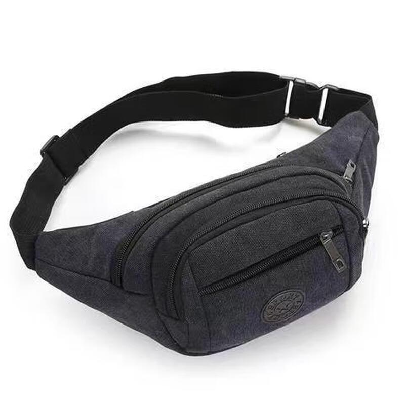 Multi-functional Canvas Waist Bag - 3 Pack