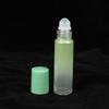 10 ml di vetro spesso roll on bottiglie sfumate di colore bottiglia vuota roller ball bottiglia per olio essenziale kit da viaggio bottiglia di profumo