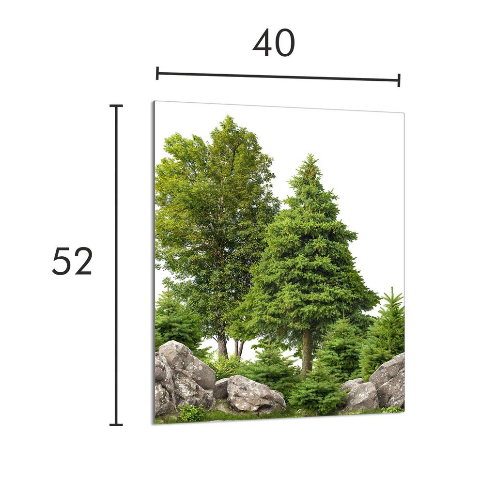SZKLANA DESKA DO KROJENIA 40x52 Drzewa
