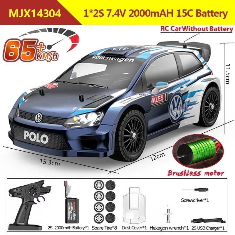 Hyper Go MJX 14301 14302 14303 114 4WD RC Car 65kmh Brushless 2.4G Remote Control Car Offroad High Speed RC Cars Truck Toy