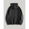 Heavy Duty Men's Hooded Sweatshirt, Fashionable Street Style Cardigan, Zipper Jacket