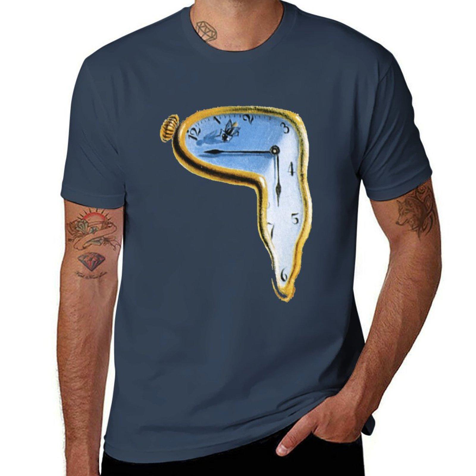 Salvador Dali The Persistence of Memory Classic TShirt Moisture Wicking Athletic TShirt S