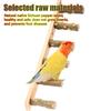 Interactive Wooden Scale for Pets, 1 Piece, Parrot Toy, Hamster Cage, Fun Grinding Stick, Climbing Toy, Bird Accessories
