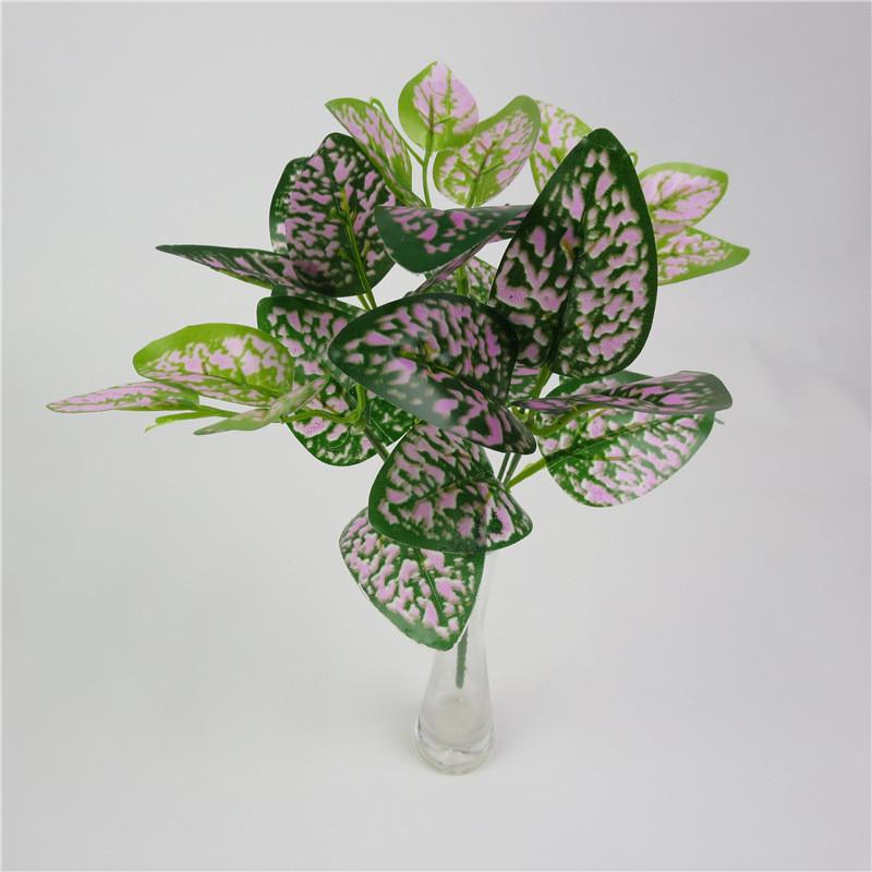 

Batatas Ipomoea Faux Plant With Leaf Bundles For Indoor Garden And Decor Office Pink Dots