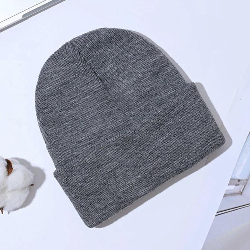 In Stock 0-3 Year Old Infant Knitted Hats Newborn Knitted Hats Cute Woolen Hats Autumn Winter Baby Woolen Hats