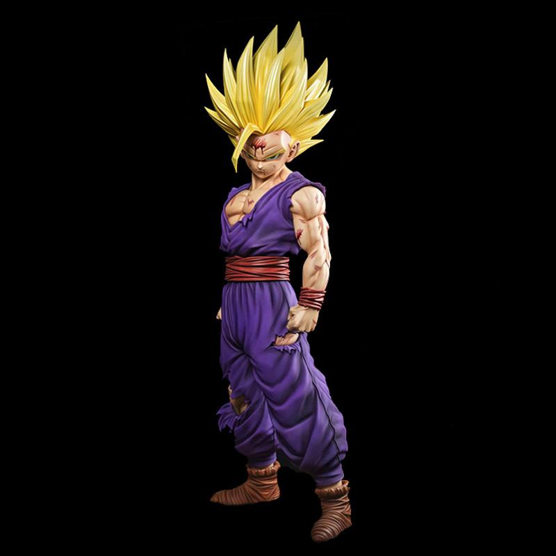 

Нова Jt Dragon Ball Пошкоджена в бою Супер Сайян 2% Сон Гохан GK Фігурка Аніме Колекційна Статуетка Настільна Прикраса Іграшки Подарунок