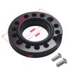 Motorcycle Parts 28mm CNC Carb Carburetor Inlet Manifold Adjuster Universal Flange Spinner Plate Adaptor For Pit Dirt Bikes