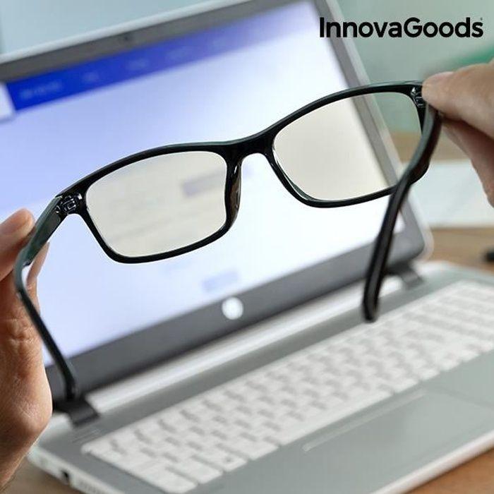 

Lunettes de Protection contre la Lumière Bleue InnovaGoods - Noir - Антивідблиски