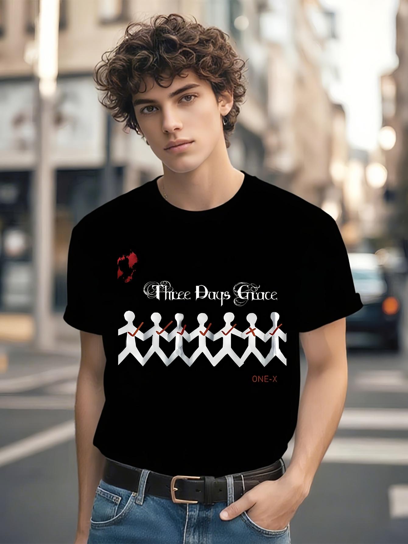 Three Days Grace One-X Official Band Graphic Tshirt Graph... XL