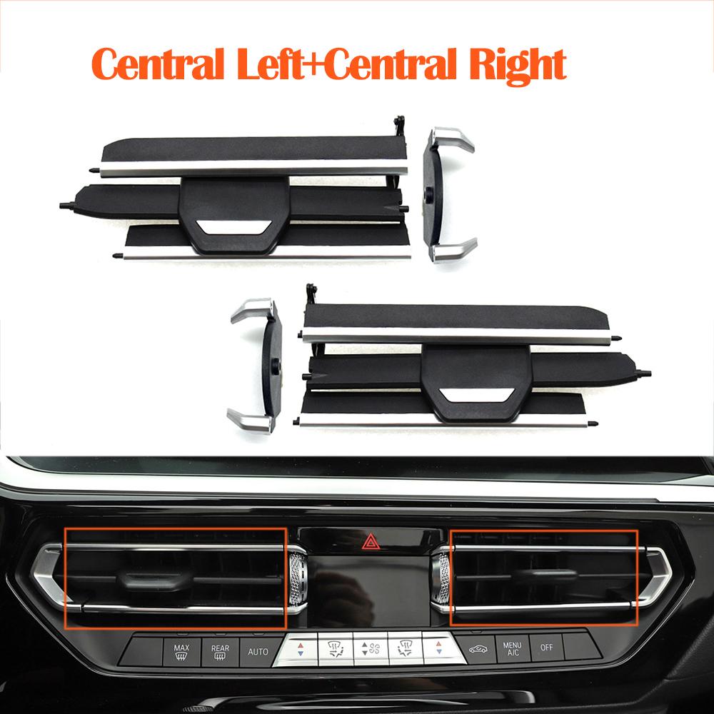 Car Dashboard Middle Air Conditioner AC Vent Outlet Grill Repair Kit For BMW 1 2 3 4 Z4 X3 X4 Series F40 F44 G20 G26 G29 G01 G02