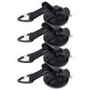 4PCS Car Tent Suction Cup High Strength Light Weight Easy Install Portable Suction Cups for Awning Tents Camping Tarp