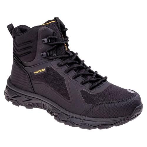 Elbrus Mens Hixon Waterproof Mid Cut Hiking Shoes