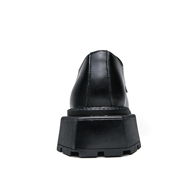 Original Design 2024 S/A New British Style Patent Leather Shoes For Men's Black Hombre Daily Business Casual Dress Hight Quality