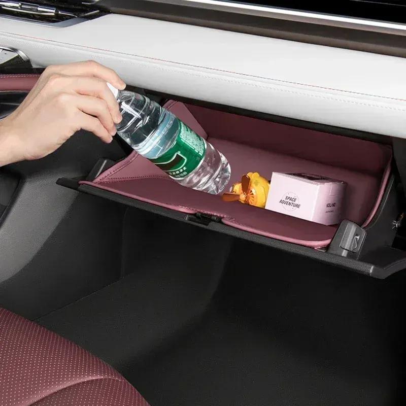For GEELY Monjaro KX11 XingyueL After Auto Co-pilot Storage Bag Pocket Scratch-proof Storage Slot Protective Mat Accessories