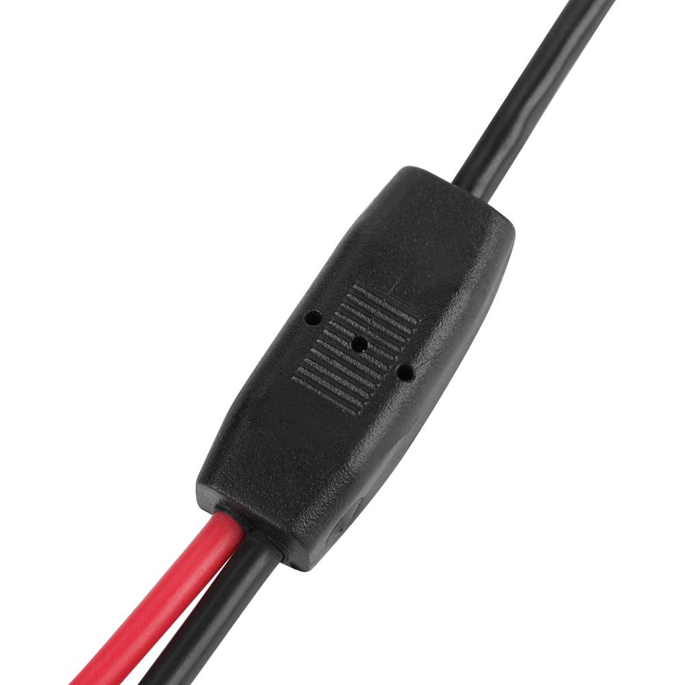 2 Stück Oszilloskop-Testsonde Kabel BNC-Stecker Q9 zu Doppelkrokodilklemme 0,5m