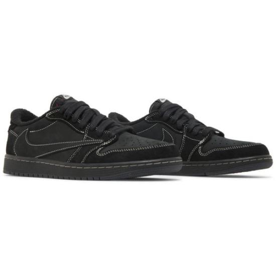 Nike Air 1 Low Travis Scott Black Phantom AJ1 TS Sapatos de Moda DM7866-001