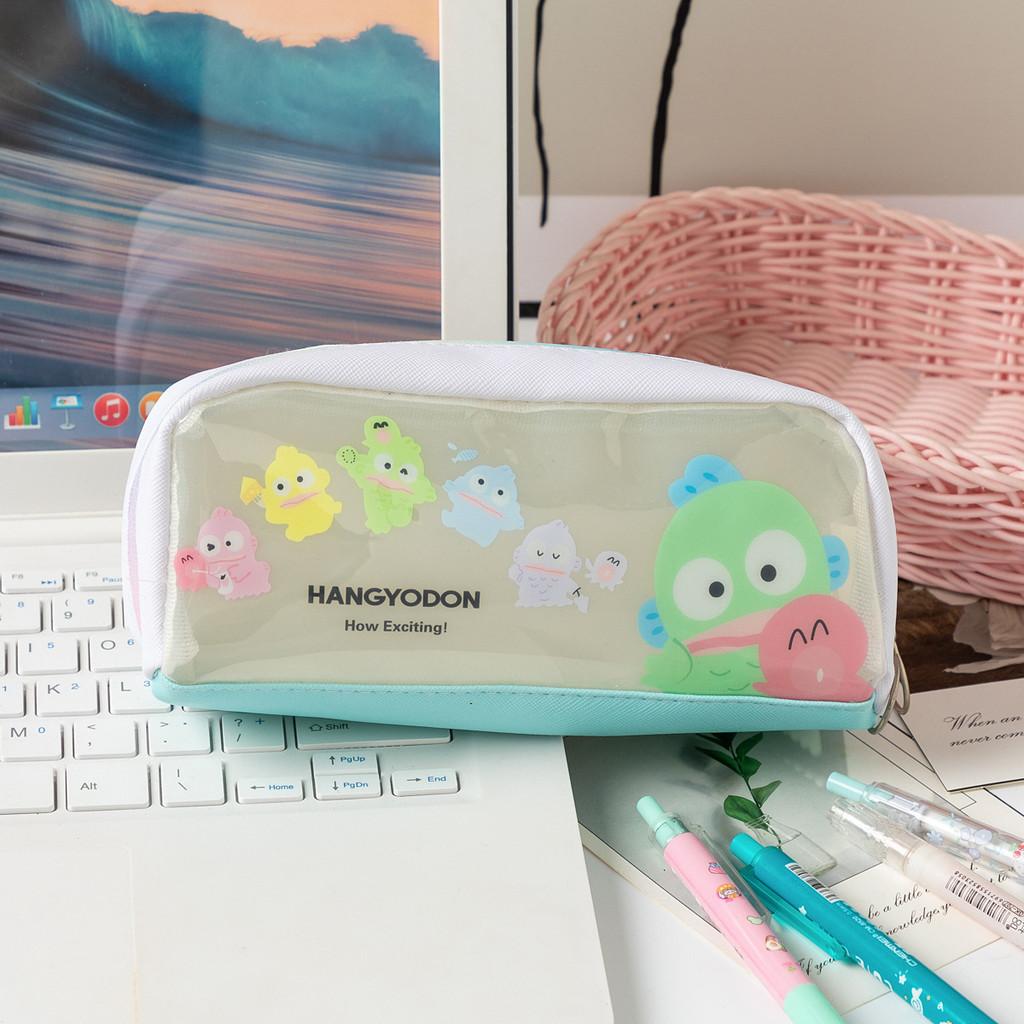 Hangyodon Pen Cartoon Bag With Dual Layers And Spacious Storage Students For