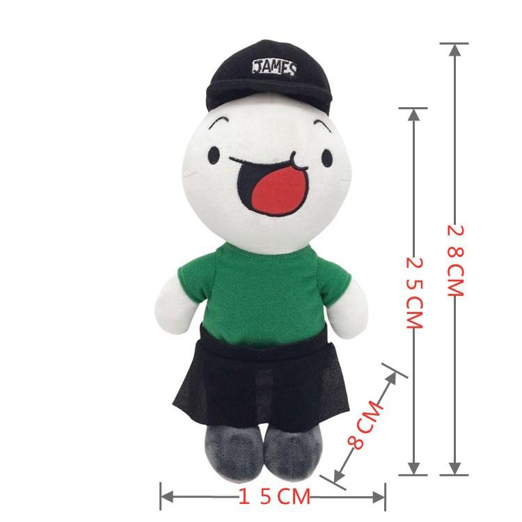 New Oddballs Plush Toy Anime Cute Rainbow White Doll In Stock