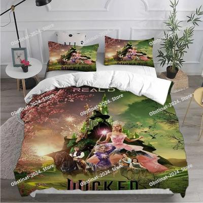 Film Hexe Bettwäsche Set Bedrucktes Bettwäsche Set Mit Kissenbezug Bettbezug Weich Einzel Doppel Queen Super King Size Bettwäsche