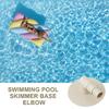 Professional Pool Skimmer Connection Elbow, Vacuum Adapter Board 8929 for Pool Service Repair Centers Daily Maintenance