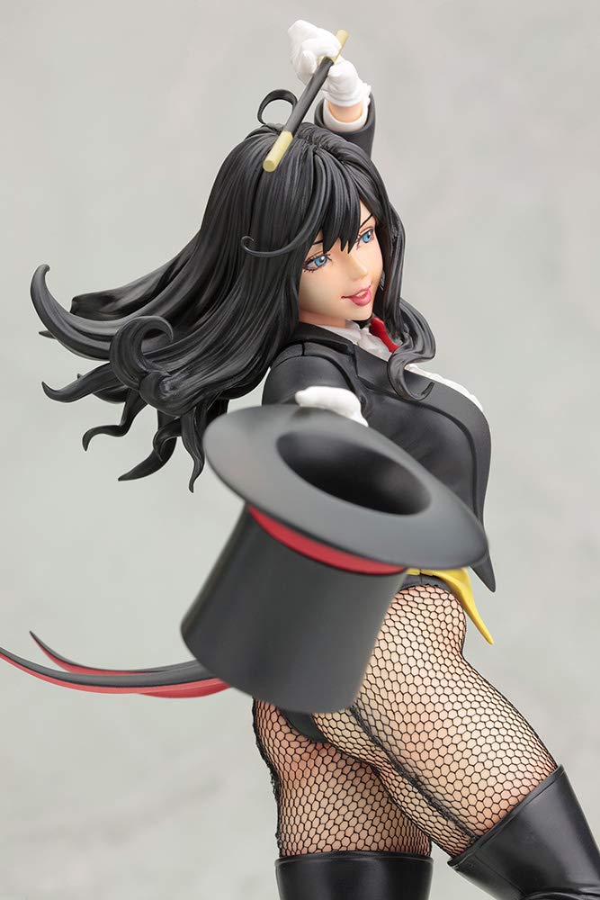 DC COMICS Bishoujo DC UNIVERSE Zatanna 2nd Edition Scale PVC Painted Complete Figure 1/7