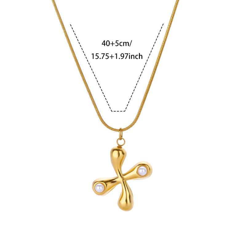 Vintage Stainless Steel Glossy Letter Necklace Female Zircon Cute Bubble English Letter Pendant Necklace New