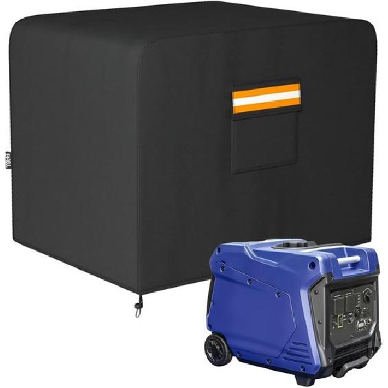 1x Universal Generator Cover 420D Waterproof 20*20*26in for 5000-10000W