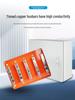 Low-Voltage Floor Cable T-Junction Box with Copper Busbar and Mineral Insulation for Protective Grounding.