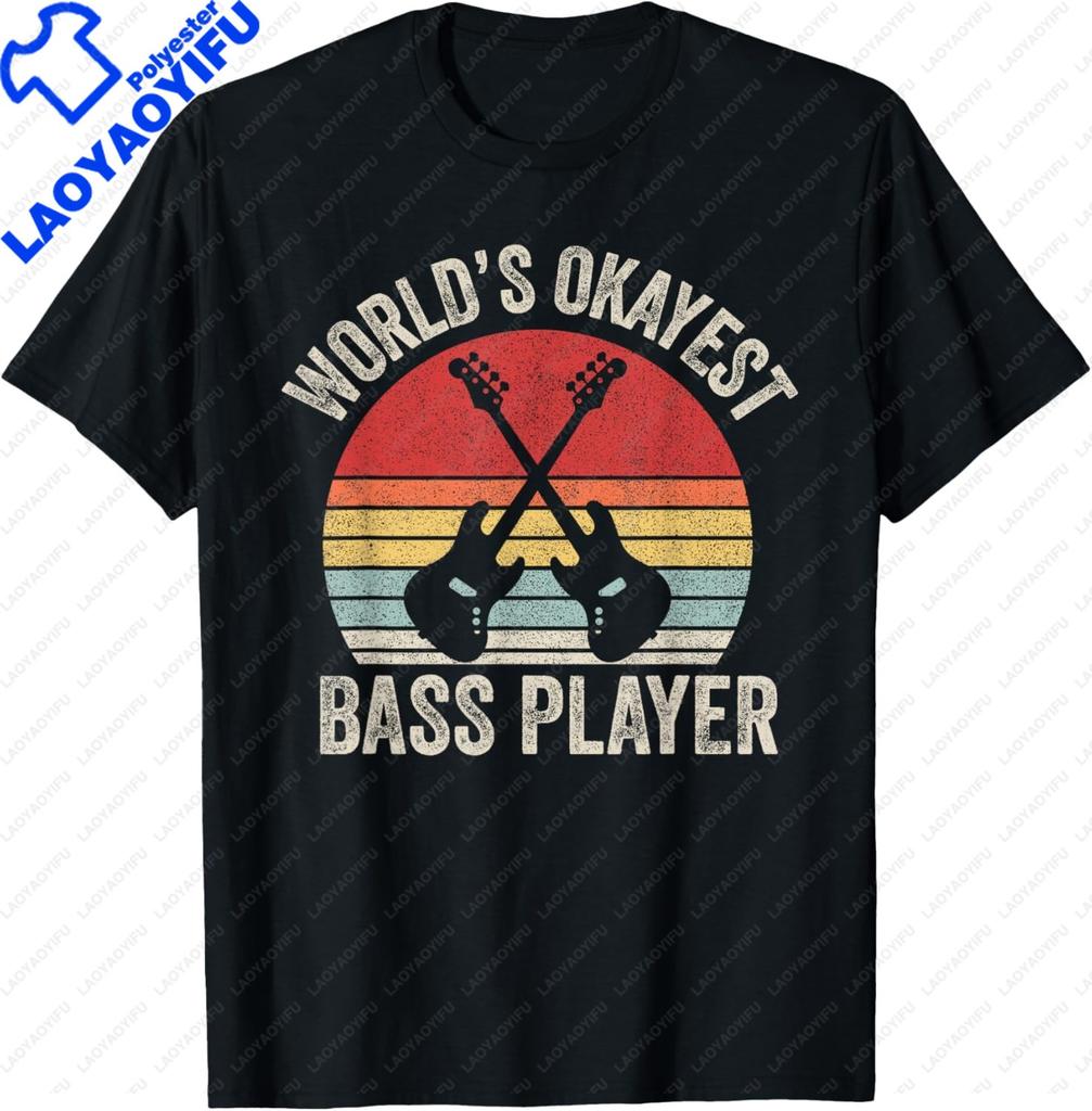 Bass Guitar Player Bassist Gift Tshirt Tshirt Casual Individuality Graphic T Shirts Camisas Streetwear