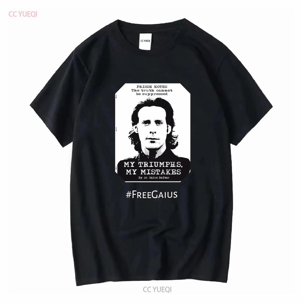 Battlestar Galactica T Shirt Gaius Baltar long or short sleeves vintage Washed Soft Comfortable Unisex streetwear Versatile