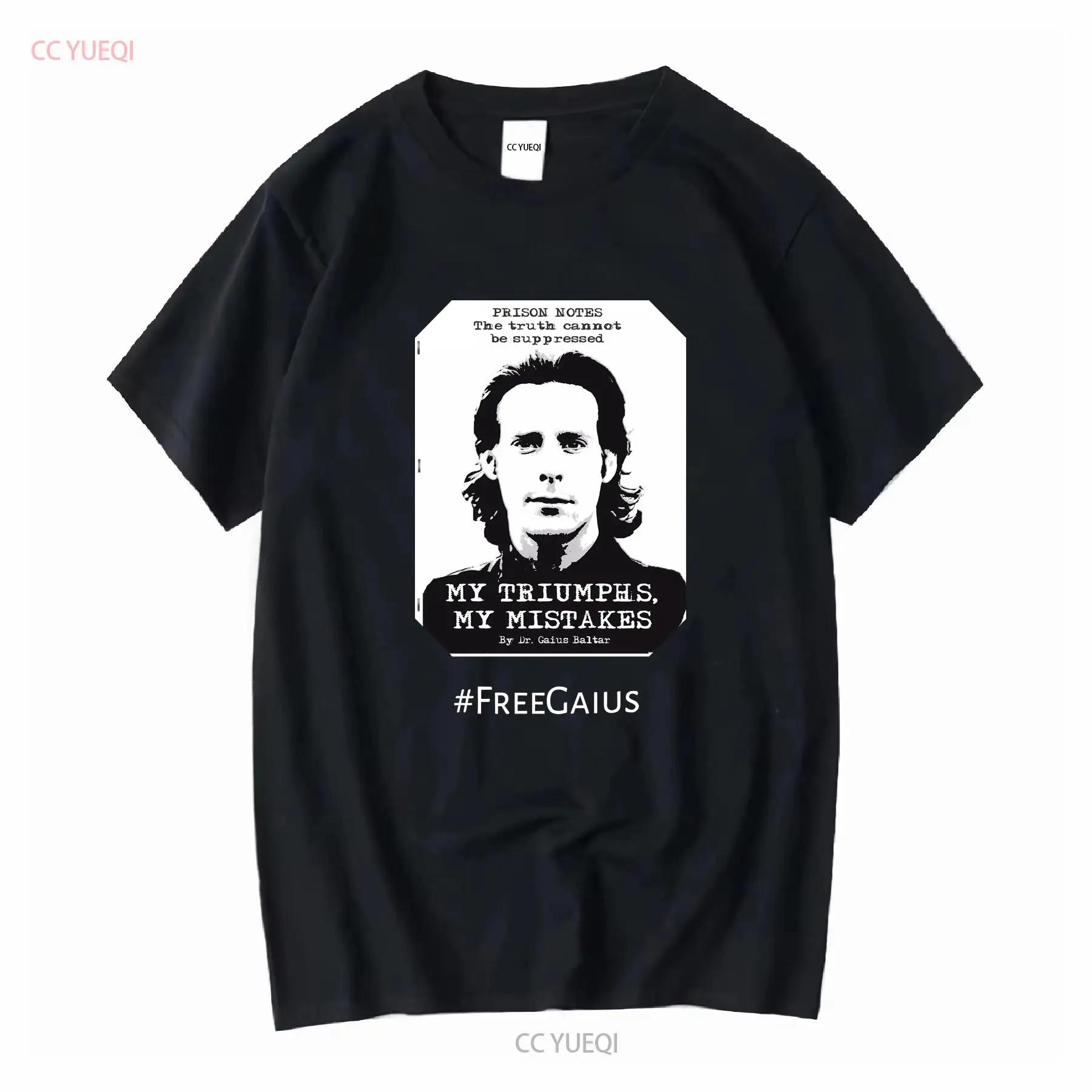 

Battlestar Galactica T Shirt Gaius Baltar Long or Short Sleeves Vintage Washed Soft Comfortable Unisex Streetwear Versatile S разноцветный