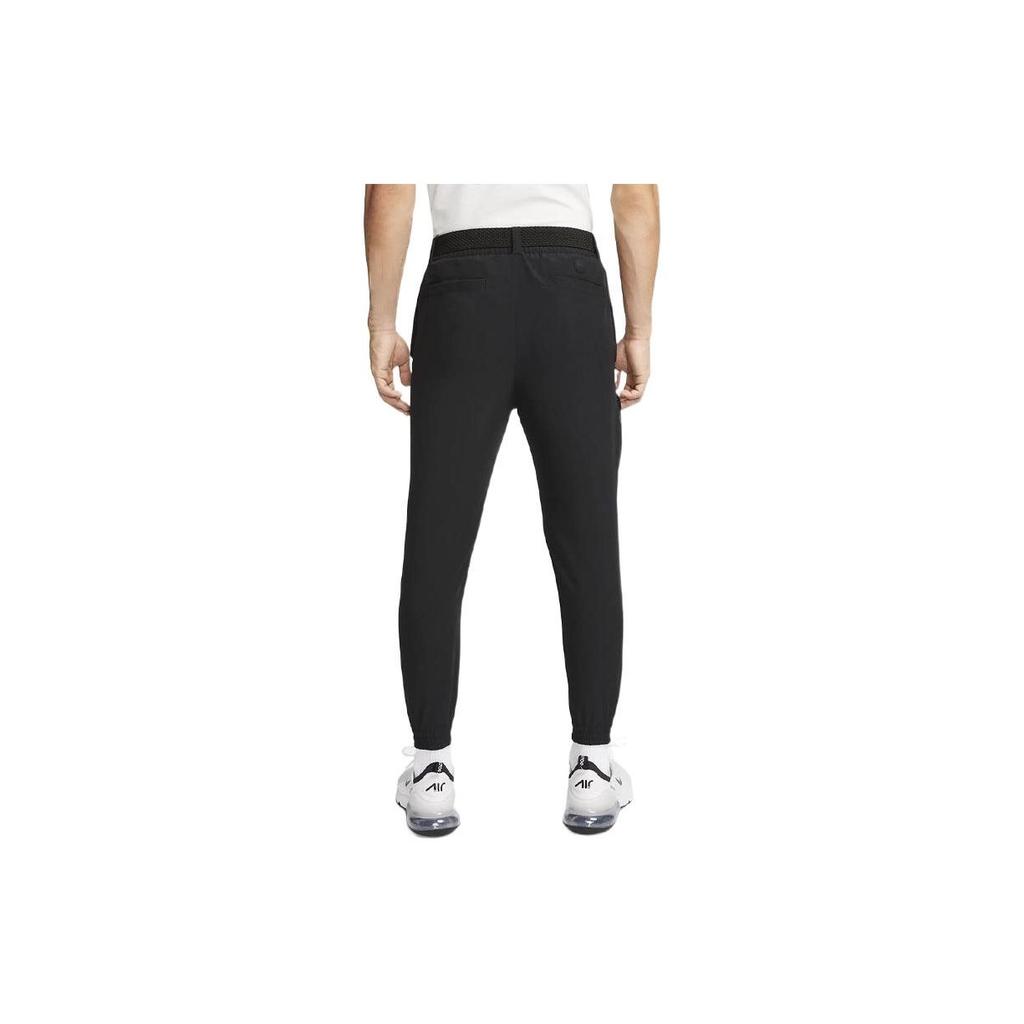 Nike Сплошные джоггеры с манжетами, мужские брюки, черные DV7131-010