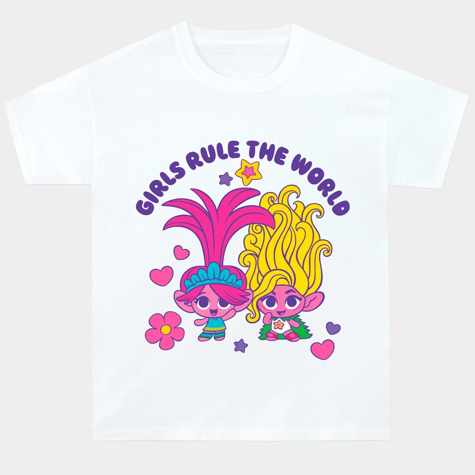 Girls Trolls Boys Baby Children T-shirt | Trolls Tee For Girls | T Shirt For Kids 130