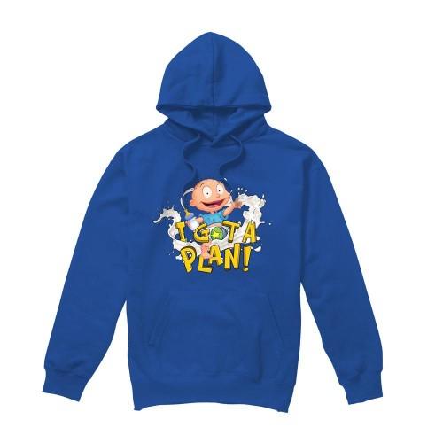 Rugrats Mens Tommy Pickles Has A Plan Hoodie