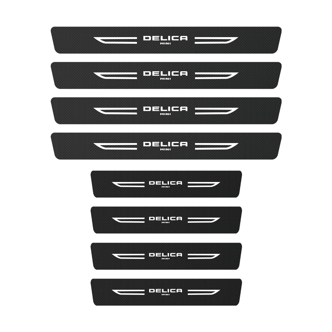 Applicable to Delica Mini Car Side Step Guard Scratch Prevention Delica mini application чёрный