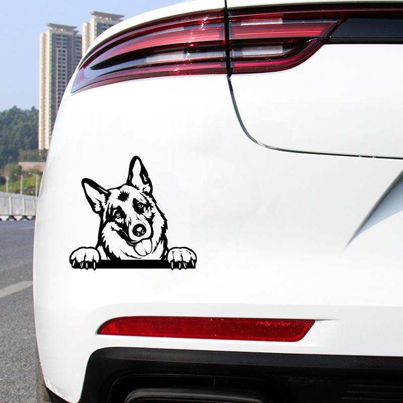 Automobiles Parts Car Stickers Dog Pet Stickers, Car Doors Body Bumpers, Decorative Car Windows Stickers Exterior Accessories