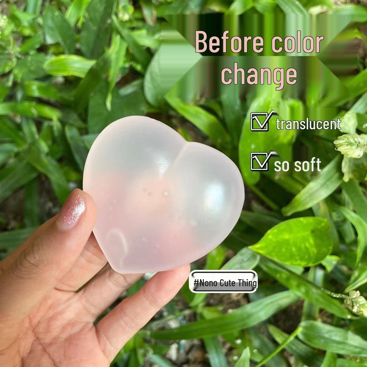 

Мальтозный шарик-антистресс в форме сердца: Светочувствительная, меняющая цвет, медленно восстанавливающая форму игрушка-мялка для снятия стресса