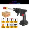 Rechargeable Wireless High Pressure Car Washing Machine, Portable Water Spray Equipment for Auto Cleaning Work