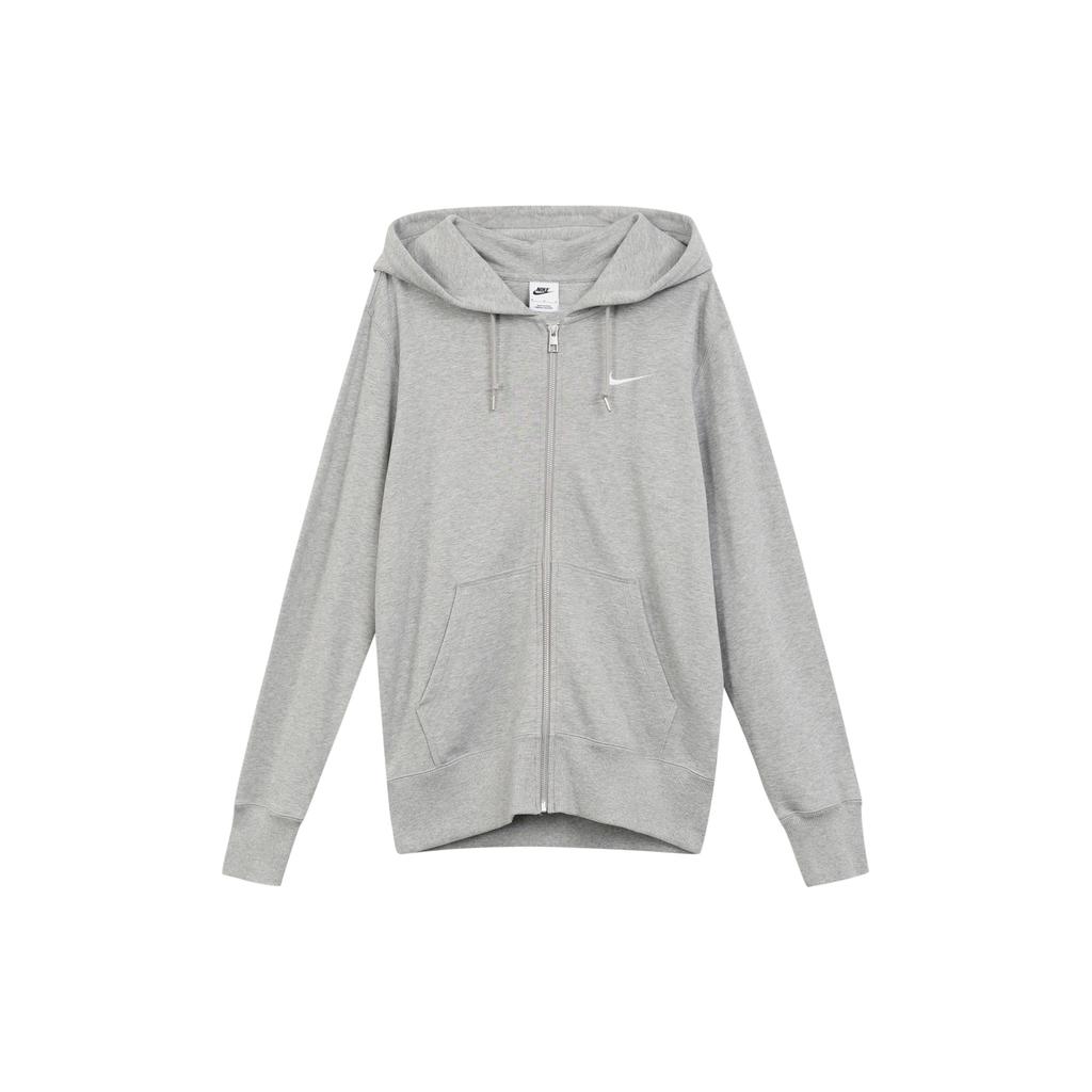 Nike Sweatshirts Men's Gray Hooded Moderate Cardigan 521574-063