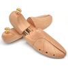 EXGOX Shoe Made of Natural Wood with a Connecting Wood Grain Prevents Shape and Fragrances for Leather Shoes and and Cm Size Tree, High-Quality
