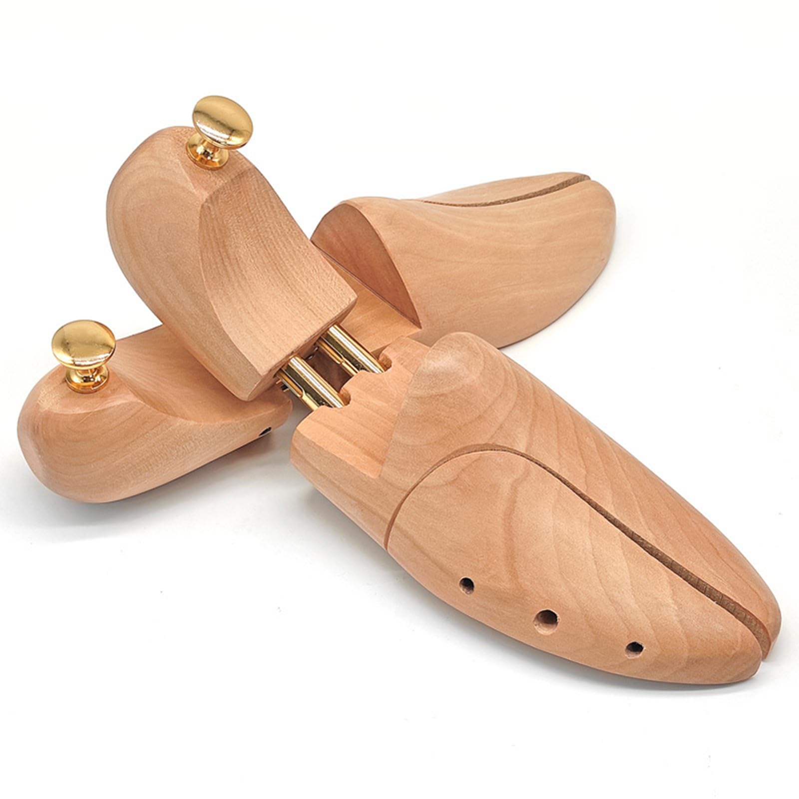 

EXGOX Shoe Made of Natural Wood with a Connecting Wood Grain Prevents Shape and Fragrances for Leather Shoes and and cm Size Tree, High-Quality
