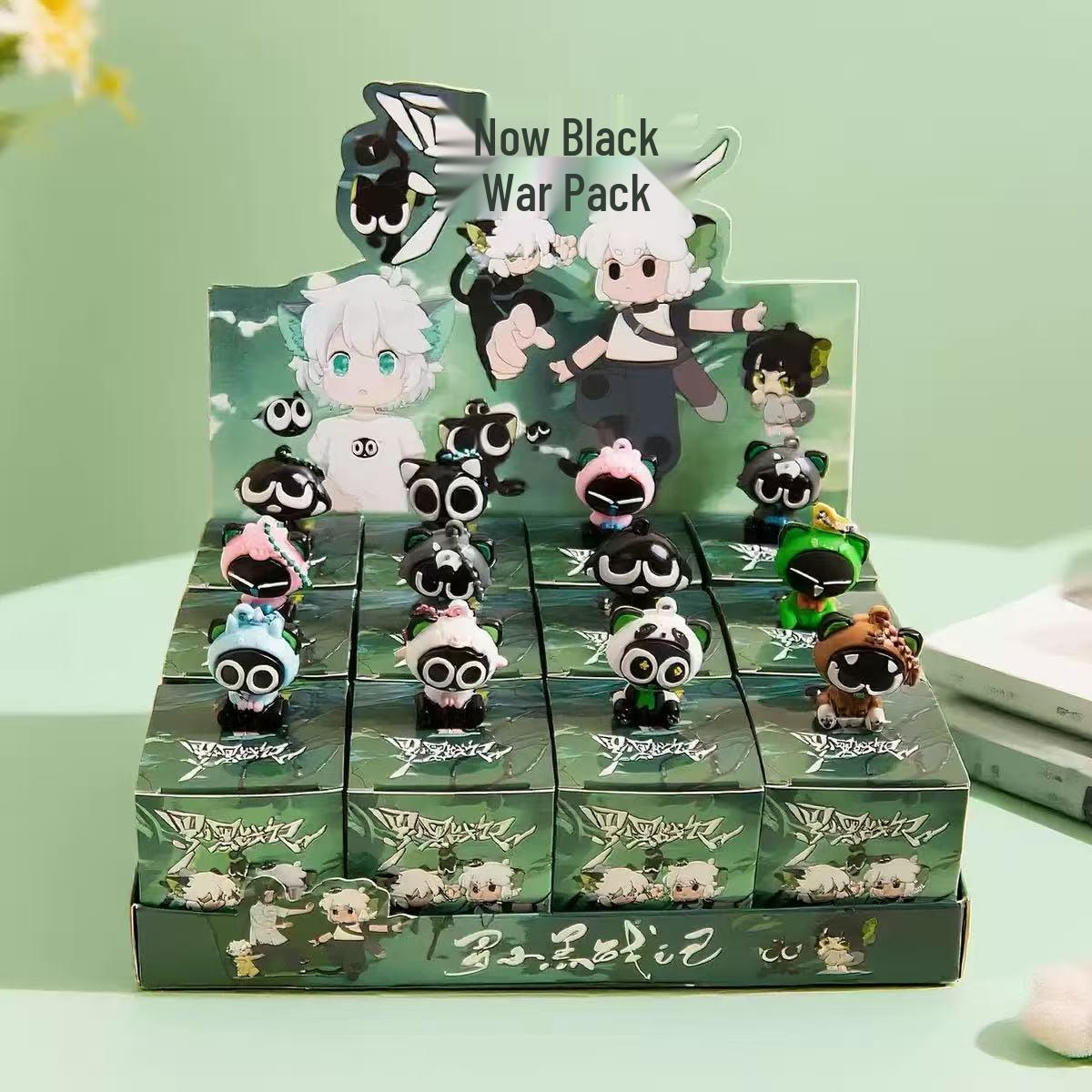 

Luo Xiaohei Бойовий Запис Q Версія Мультяшні Фігурки - Милі Трендові Іграшки-Сліпі Коробки