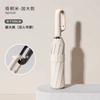 High-value three-fold 11-bone automatic umbrella, weather and rain dual-purpose vinyl sunscreen reinforcement, wind-resistant high-end umbrella