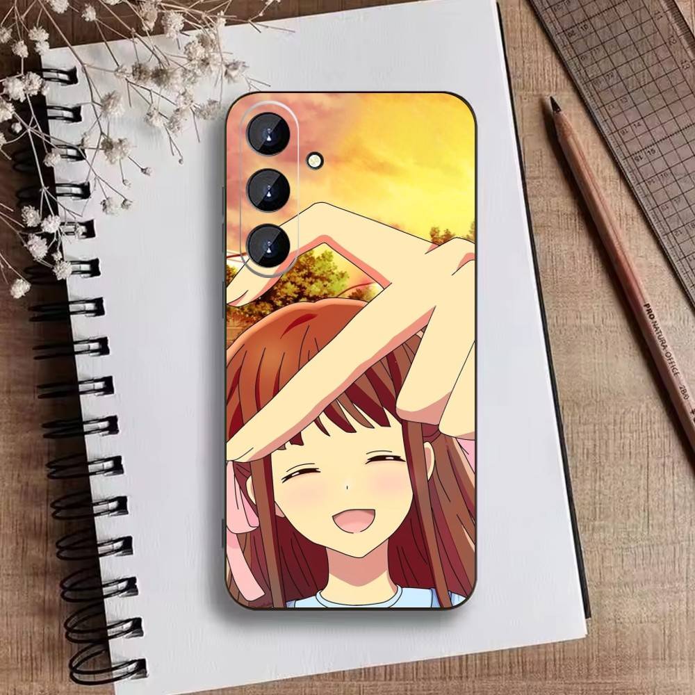 Anime F Phone Case For Samsung Galaxy A73,A21s,A22,A31,A52,A53,A71,A41Soft Black Shell