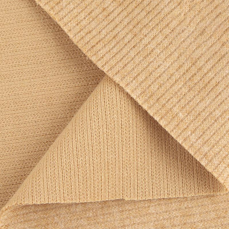 100x160cm Elastic Imitation Cashmere Knitted Fabric Woolen Spandex Thick Rib Fabric For Diy Sewing Winter Warm Cardigan Sweaters