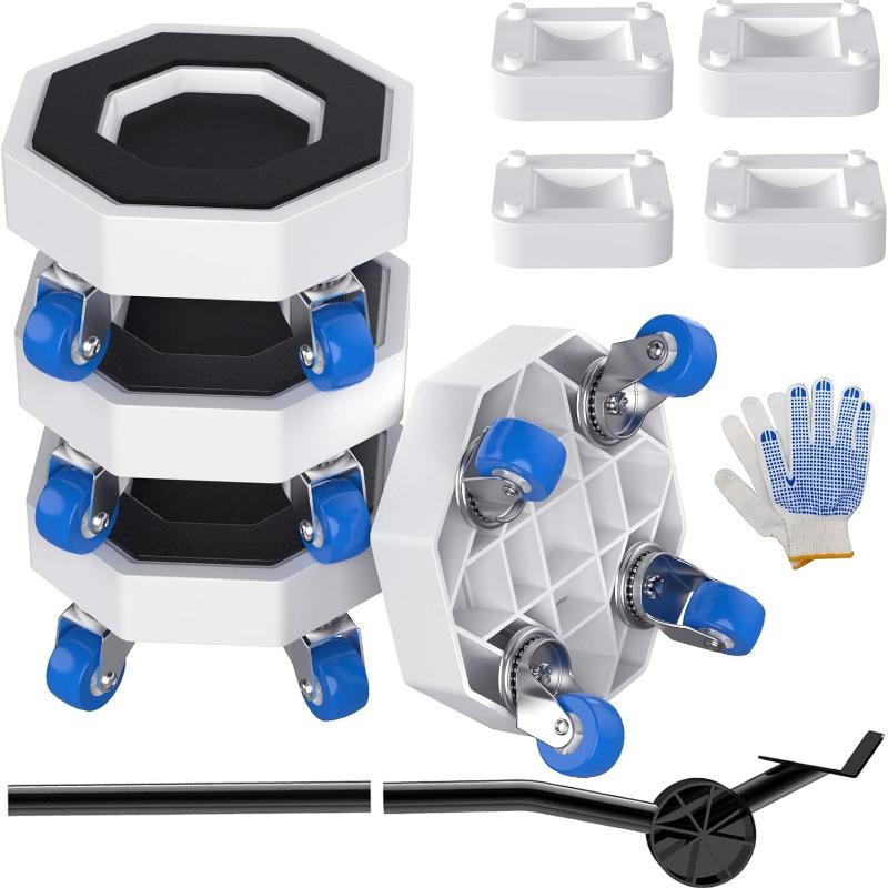 Мебельные тележки-слайдеры, Улучшенные мебельные перемещатели с канавкой и колесами 360°, Набор инструментов для перемещения мебели, тележек для бытовой техники, столов, диванов,