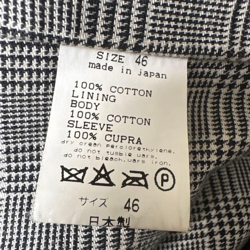 Used Phase Sixe Semi-long Jacket Size 46 Black